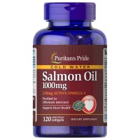 Puritan's Pride Salmon Oil 1000 mg, 120 капсул Puritan's Pride Salmon Oil 1000 mg, 120 капсул