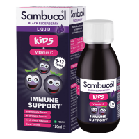 Sambucol Black Elderberry For Kids, 120 мл Sambucol Black Elderberry For Kids, 120 мл