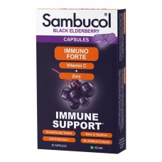 Sambucol Black Elderberry Immuno Forte, 30 капсул Sambucol Black Elderberry Immuno Forte, 30 капсул