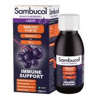 Sambucol Black Elderberry Immuno Forte + Vitamin C + Zinc, 120 мл Sambucol Black Elderberry Immuno Forte + Vitamin C + Zinc, 120 мл
