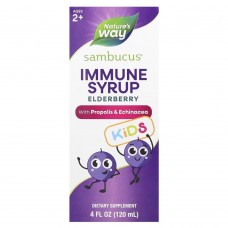 Nature's Way Sambucus For Kids Elderberry, 120 мл Nature's Way Sambucus For Kids Elderberry, 120 мл