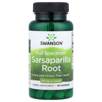 Swanson Sarsaparilla Root 450 mg Full Spectrum, 60 капсул