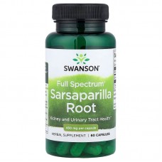 Swanson Sarsaparilla Root 450 mg Full Spectrum, 60 капсул Swanson Sarsaparilla Root 450 mg Full Spectrum, 60 капсул