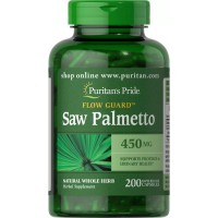 Puritan's Pride Saw Palmetto 450 mg, 200 капсул Puritan's Pride Saw Palmetto 450 mg, 200 капсул
