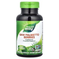 Nature's Way Saw Palmetto Berries, 180 вегакапсул Nature's Way Saw Palmetto Berries, 180 вегакапсул