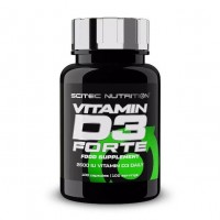 Scitec Nutrition Vitamin D3 Forte, 100 капсул Scitec Nutrition Vitamin D3 Forte, 100 капсул