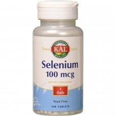 KAL Selenium 100 mcg Yeast Free, 100 таблеток