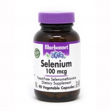 Bluebonnet Nutrition Selenium 100 mcg, 90 вегакапсул Bluebonnet Nutrition Selenium 100 mcg, 90 вегакапсул