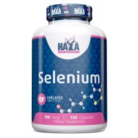 Haya Labs Selenium 100 mcg, 120 капсул Haya Labs Selenium 100 mcg, 120 капсул