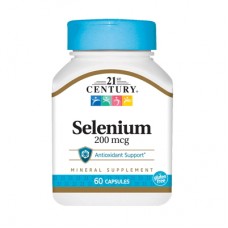 21st Century Selenium 200 mcg, 60 капсул