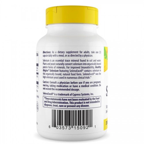 Healthy Origins Selenium 200 mcg, 180 капсул CN13916 Healthy Origins Healthy Origins Selenium 200 mcg, 180 капсул CN13916 Healthy Origins