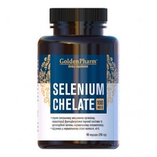Golden Pharm Selenium Chelate, 90 вегакапсул Golden Pharm Selenium Chelate, 90 вегакапсул