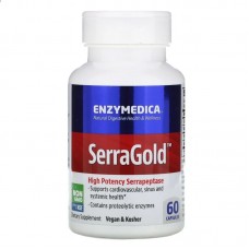 Enzymedica Serra Gold, 60 капсул Enzymedica Serra Gold, 60 капсул