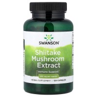 Swanson Shiitake Mushroom Extract 500 mg, 120 капсул