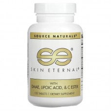 Source Naturals Skin Eternal with DMAE Lipoic Acid and C Ester, 120 таблеток Source Naturals Skin Eternal with DMAE Lipoic Acid and C Ester, 120 таблеток