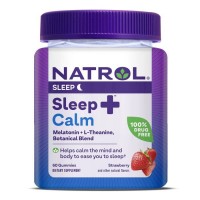 Natrol Sleep + Calm, 60 желеек - Клубника Natrol Sleep + Calm, 60 желеек - Клубника