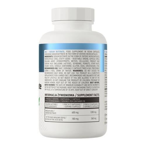 OstroVit Sodium Butyrate, 90 капсул CN15326 Ostrovit OstroVit Sodium Butyrate, 90 капсул CN15326 Ostrovit