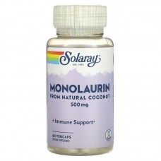Solaray Monolaurin 500 mg, 60 вегакапсул Solaray Monolaurin 500 mg, 60 вегакапсул