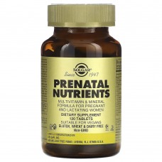 Solgar Prenatal Nutrients Multivitamin & Mineral, 120 таблеток Solgar Prenatal Nutrients Multivitamin & Mineral, 120 таблеток
