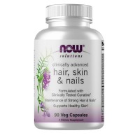 NOW Solutions Hair Skin Nails, 90 вегакапсул NOW Solutions Hair Skin Nails, 90 вегакапсул