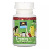 Source Naturals Attentive Child, 30 таблеток