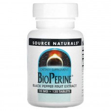 Source Naturals BioPerine 10 mg, 120 таблеток Source Naturals BioPerine 10 mg, 120 таблеток