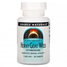 Source Naturals Horny Goat Weed 1000 mg, 30 таблеток Source Naturals Horny Goat Weed 1000 mg, 30 таблеток