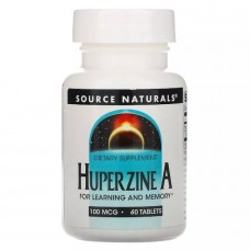 Source Naturals Huperzine A 100 mcg, 60 таблеток Source Naturals Huperzine A 100 mcg, 60 таблеток