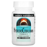 Source Naturals Hydroxocobalamin, 120 таблеток