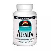 Source Naturals Alfalfa 648 mg, 250 таблеток Source Naturals Alfalfa 648 mg, 250 таблеток