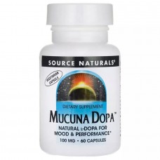 Source Naturals Mucuna Dopa, 60 капсул Source Naturals Mucuna Dopa, 60 капсул