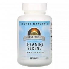 Source Naturals Serene Science Theanine Serene Calm Mind & Body, 30 таблеток Source Naturals Serene Science Theanine Serene Calm Mind & Body, 30 таблеток
