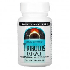 Source Naturals Tribulus Extract 750 mg, 60 таблеток Source Naturals Tribulus Extract 750 mg, 60 таблеток
