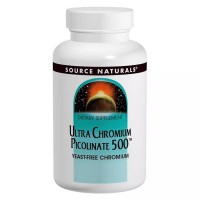 Source Naturals Ultra Chromium Picolinate 500 mcg Yeast-Free, 60 таблеток Source Naturals Ultra Chromium Picolinate 500 mcg Yeast-Free, 60 таблеток