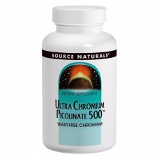 Source Naturals Ultra Chromium Picolinate 500 mcg Yeast-Free, 60 таблеток Source Naturals Ultra Chromium Picolinate 500 mcg Yeast-Free, 60 таблеток