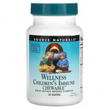 Source Naturals Wellness Children's Immune Chewable, 30 пастилок Source Naturals Wellness Children's Immune Chewable, 30 пастилок