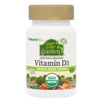 Natures Plus Source of Life Garden Vitamin D3 5000 IU, 60 вегакапсул Natures Plus Source of Life Garden Vitamin D3 5000 IU, 60 вегакапсул