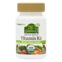 Natures Plus Source of Life Garden Vitamin K2 120 mcg, 60 вегакапсул Natures Plus Source of Life Garden Vitamin K2 120 mcg, 60 вегакапсул