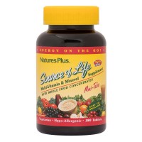 Natures Plus Source of Life Multivitamin & Mineral, 180 мини таблеток Natures Plus Source of Life Multivitamin & Mineral, 180 мини таблеток