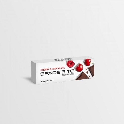 Spacefood Space Bite Protein Bar Chocolate-Cherry, 10*45 грам CN15956 Spacefood Spacefood Space Bite Protein Bar Chocolate-Cherry, 10*45 грам CN15956 Spacefood