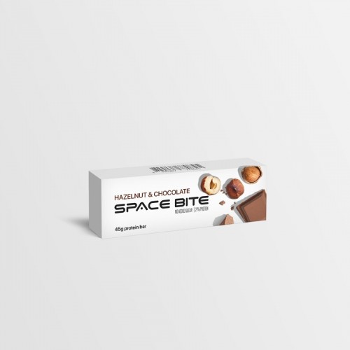 Spacefood Space Bite Protein Bar Chocolate-Hazelnut, 10*45 грам CN15963 Spacefood Spacefood Space Bite Protein Bar Chocolate-Hazelnut, 10*45 грам CN15963 Spacefood