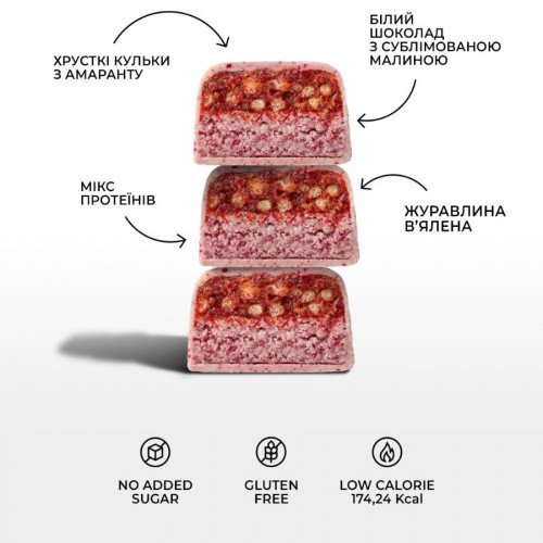 Spacefood Space Bite Protein Bar Cranberry-Raspberry, 10*45 грам CN15959 Spacefood Spacefood Space Bite Protein Bar Cranberry-Raspberry, 10*45 грам CN15959 Spacefood