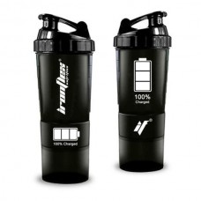 IronFlex Spider Bottle 500 мл 100% Charged, Black IronFlex Spider Bottle 500 мл 100% Charged, Black