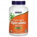 NOW Spirulina 1000 mg Certified Organic, 240 таблеток CN15625 NOW