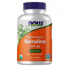NOW Spirulina 500 mg, 500 таблеток NOW Spirulina 500 mg, 500 таблеток