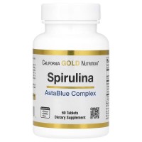 California Gold Nutrition Spirulina, 60 таблеток California Gold Nutrition Spirulina, 60 таблеток
