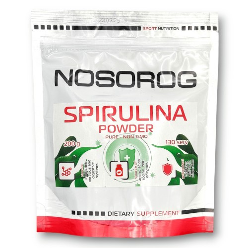 Nosorog Spirulina, 200 грам CN9289 Nosorog
