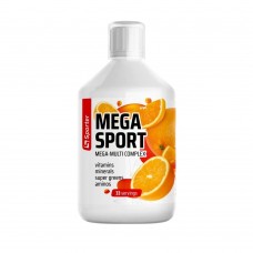 Sporter Mega Sport, 500 мл - Апельсин Sporter Mega Sport, 500 мл - Апельсин