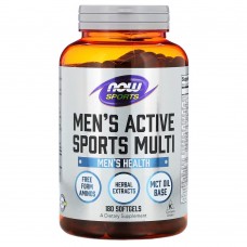 NOW Sports Mens Active Sports Multi, 180 капсул NOW Sports Mens Active Sports Multi, 180 капсул