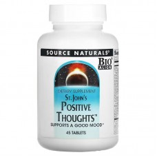Source Naturals St. John's Positive Thoughts, 45 таблеток Source Naturals St. John's Positive Thoughts, 45 таблеток